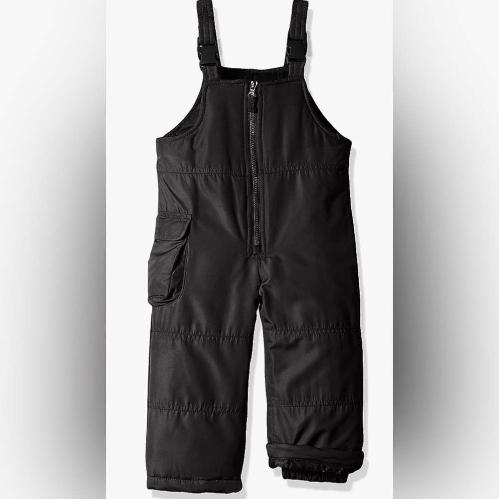 London Fog bib pant with zipper size 4T